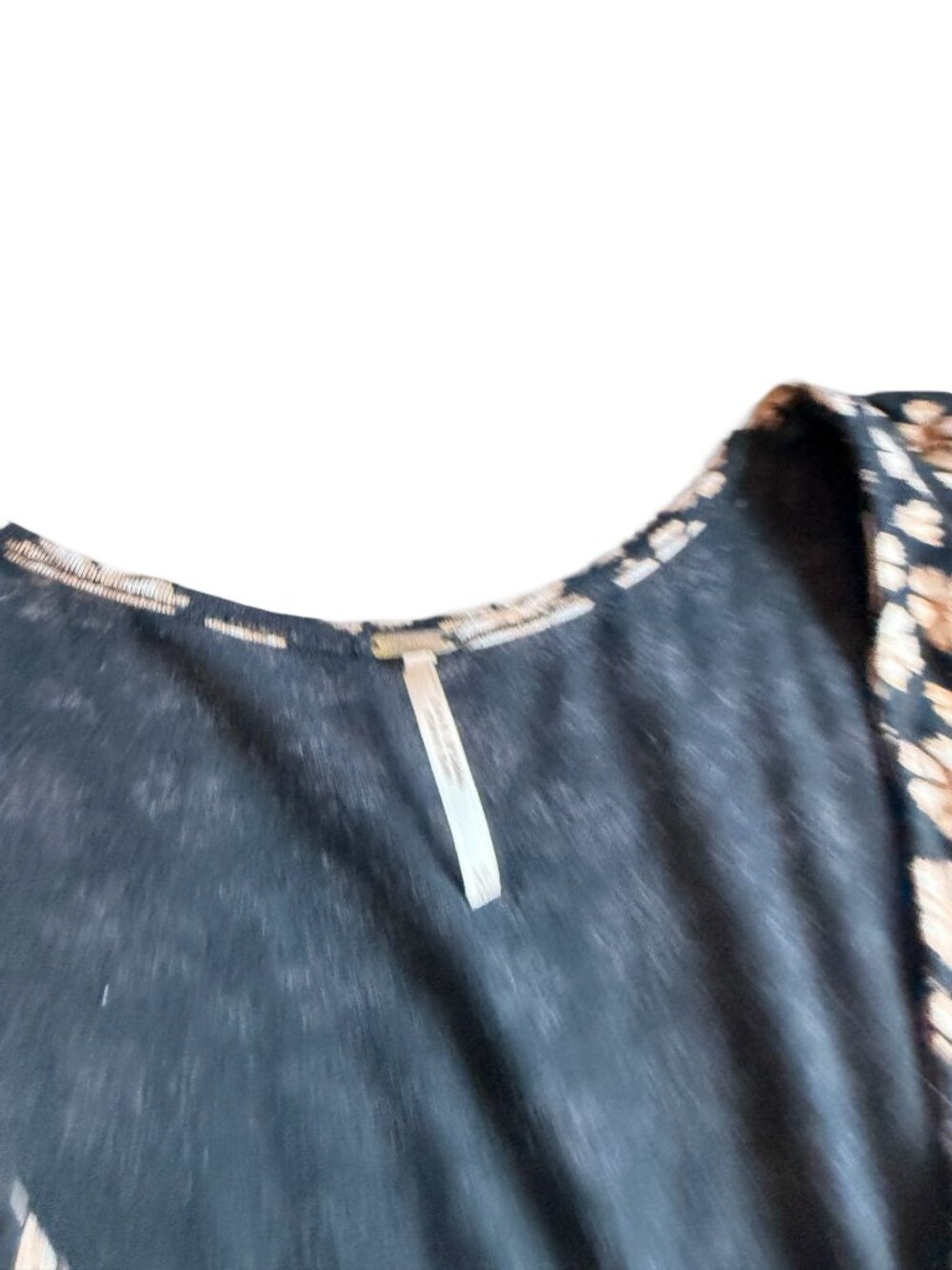 Free People Pradera Mini Dress Faux Wrap Stretchy Floral Print Comfy Size XS - Picture 2 of 16